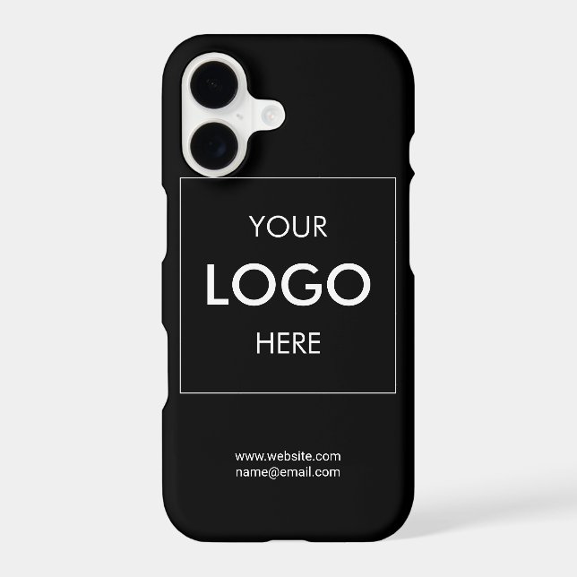 Logo Business Professional iPhone Case (Back)