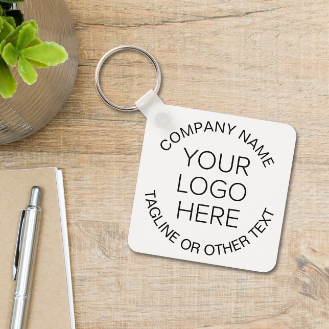 Logo Business Promotional Key Ring (Creator Uploaded)