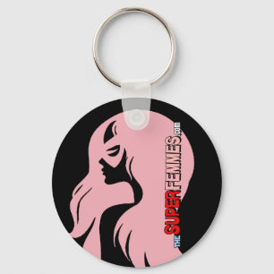 Logo Button Key Ring
