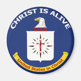 Logo CIA "Christ Is Alive" Magnet