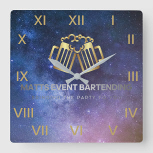 Logo clock