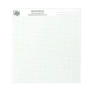 Logo Company Note Grid Graph Notepad