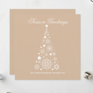 Logo Corporate Season Greetings Happy holiday Card