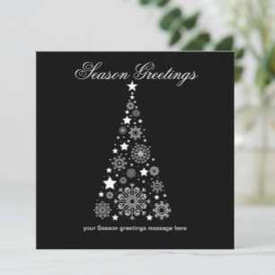 Logo Corporate Season Greetings Happy holiday Card