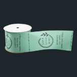 Logo Custom Business Garment Care Clothing Labels Satin Ribbon<br><div class="desc">Logo Custom Business Garment Care Clothing Labels Satin Ribbon Product Laundry Instruction Labels features your logo and custom text such as handmade, type of fabric or washing or care instructions in black on a light blue background. Personalised by editing the text in the text boxes provided. Perfect for small business...</div>