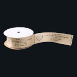 Logo Custom Business Garment Care Clothing Labels Satin Ribbon<br><div class="desc">Logo Custom Business Garment Care Clothing Labels Satin Ribbon Product Laundry Instruction Labels features your logo and custom text such as handmade, type of fabric or washing or care instructions in black on a sand background. Personalised by editing the text in the text boxes provided. Perfect for small business clothing...</div>