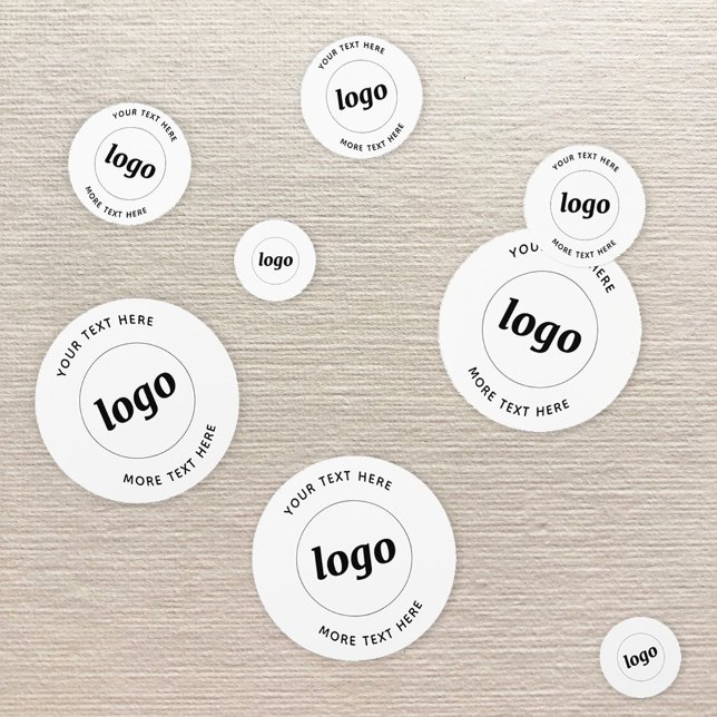 Logo Custom Text Business Promotional Confetti (Logo with custom text business promotional confetti)