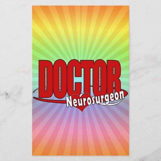 LOGO DOCTOR BIG RED  Neurosurgeon (Front)