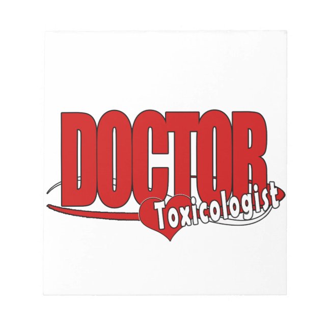 LOGO DOCTOR TOXICOLOGIST NOTEPAD (Front)