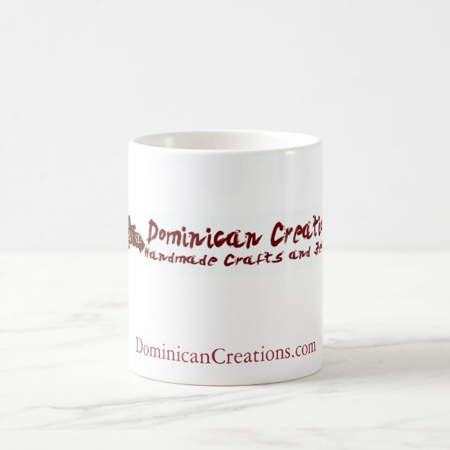 logo, DominicanCreations.com Coffee Mug (Center)