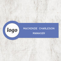 Logo Employee Staff Blue Business
