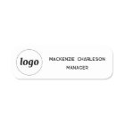 Logo Employee Staff Magnetic or Pin Name Tag