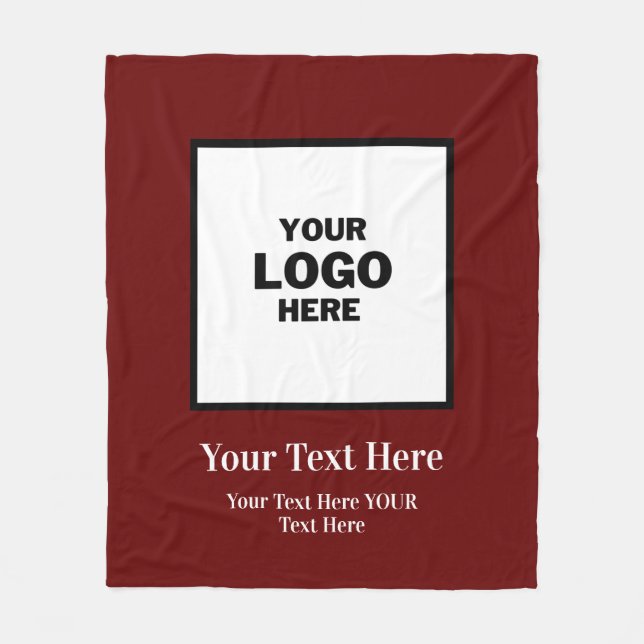 Logo Fleece Blanket (Front)