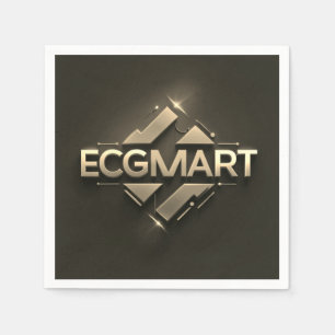 Logo for business  napkin