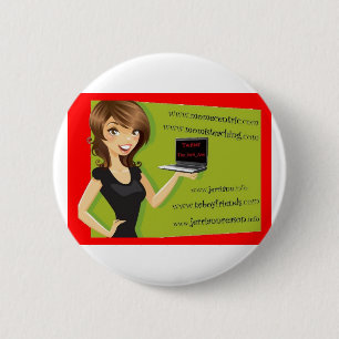 logo for magnets or buttonms 6 cm round badge