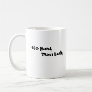 Logo, Go Fast Turn Left Coffee Mug
