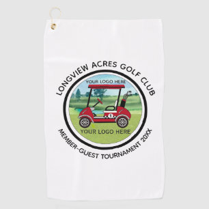Logo Golf Club League Swag Tournament Towel