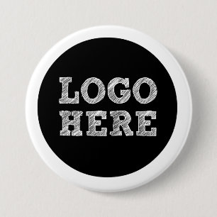 Logo Here 7.5 Cm Round Badge