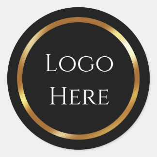 Logo Here Classic Round Sticker