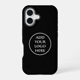 Logo Here Professional Business Company Corporate iPhone 16 Case