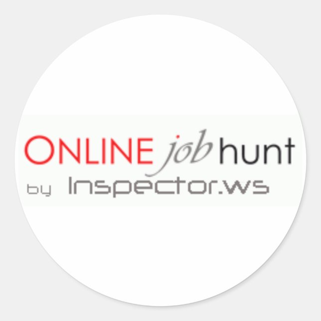 Logo-Jobs Sticker (Front)