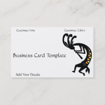 Logo Kokopelli Business Card