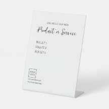 Logo Minimal Business Sign