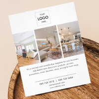 Logo Minimal Photo Business Flyer