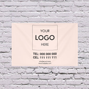 Logo Minimalist Modern Business Banner