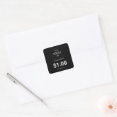 Logo Minimalist Price Tag (Envelope)