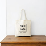 Logo Modern Professional Tote Bag<br><div class="desc">Add your logo.</div>