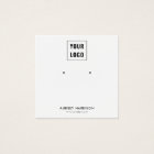 Logo Modern Simple Earring Display