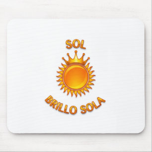 Logo Mouse Pad with Sol Brillo Sola Shine Mouse