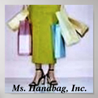 logo, Ms. Handbag, Inc. Poster