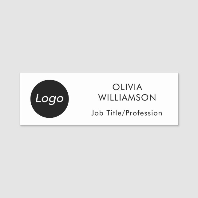 Logo Name Job Title Professional Tag (Front)