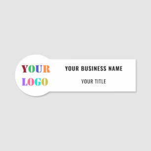 Logo Name Profession Business Name Tag Company