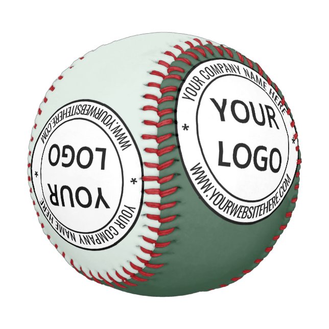 Logo Name Text Baseball Stamp Design Choose Colour (Angled)