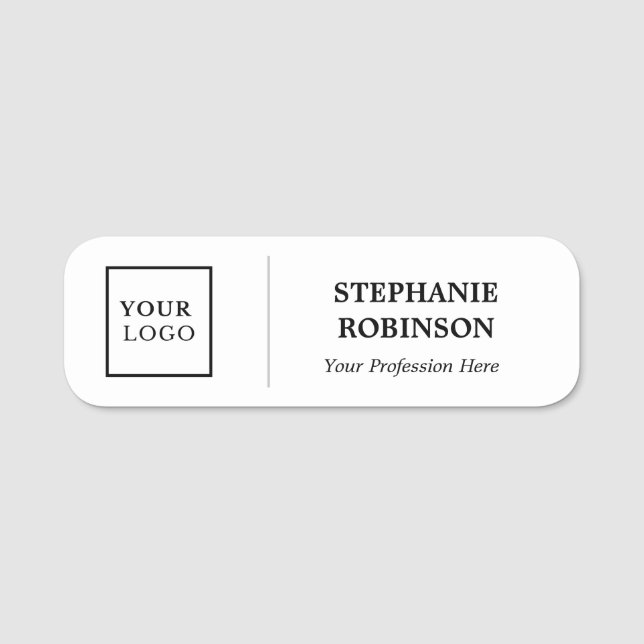 Logo Name Title Custom Tag (Front)