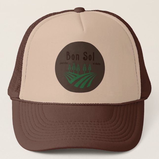 Logo of Bon Sol Trucker Hat (Front)