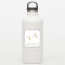 Logo +Off white square Water Bottle Business Vinyl