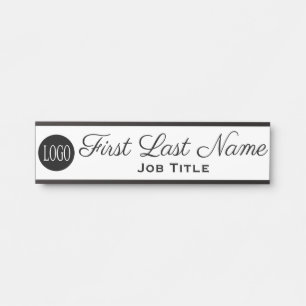Logo Office Door Sign Elegant Business Corporate