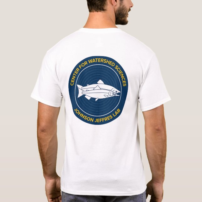 Logo on front and back T-Shirt (Back)