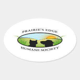 Logo Oval Sticker