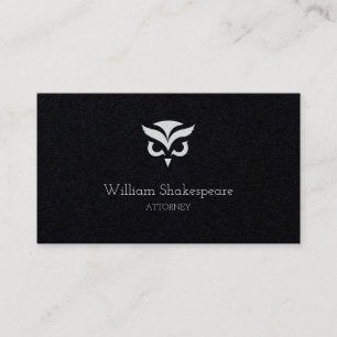 Logo Owl Bird Business Card