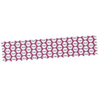 Logo Pattern Business Branding Cherry Pink