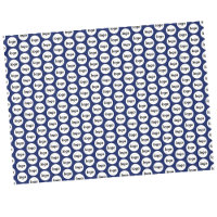 Logo Pattern Business Branding Navy Blue
