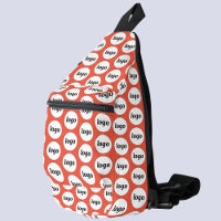 Logo Pattern Business Promotional Branding Orange