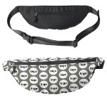Logo Pattern Promotional Business Branding Green Bum Bags<br><div class="desc">Add your own logo to this design.  Minimalist and professional.  Great for a promotional product for your employees,  staff,  clients and customers. Ideal for trade shows,  outdoor corporate events and giveaways. For other versions,  see the collection.</div>