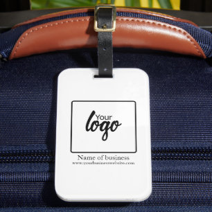 Logo Personalised Business Luggage Tag