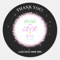 *~* LOGO PHOTO UPLOAD THANK YOU Label Envelop Seal
